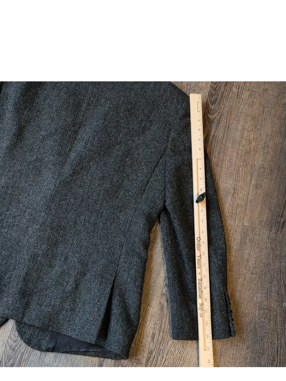 J Crew Ludlow Jacket Mens 42 Gray Yorkshire Tweed Moon Wool Sport Coat Blazer